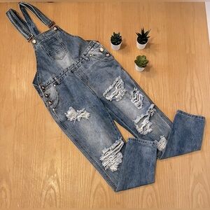 One by One Teaspoon Awesome Overalls